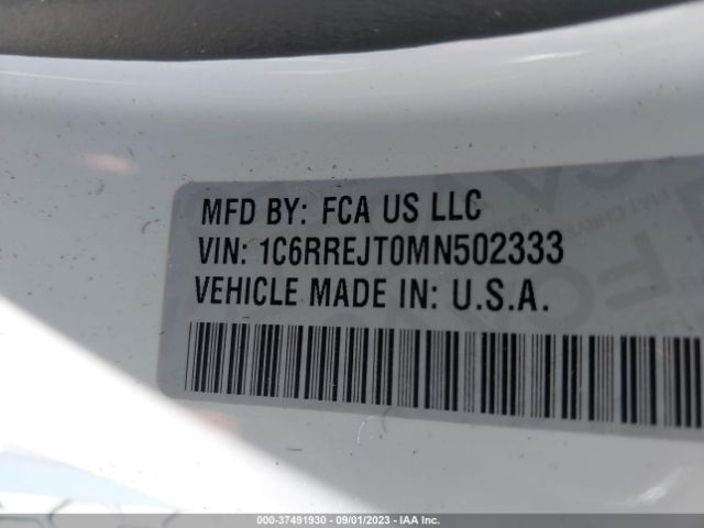 2021 RAM 1500 1C6RREJT0MN502333 Photo 8