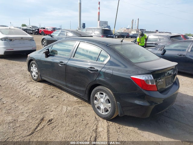 2012 HONDA CIVIC HYBRID VIN: JHMFB4F25CS008073