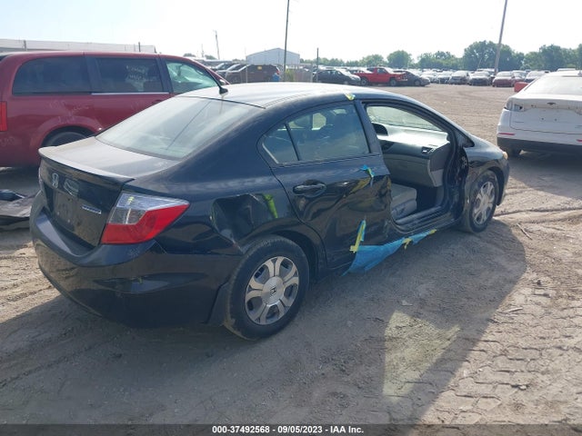 2012 HONDA CIVIC HYBRID VIN: JHMFB4F25CS008073
