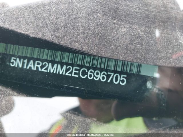 5N1AR2MM2EC696705 Nissan Pathfinder Sv