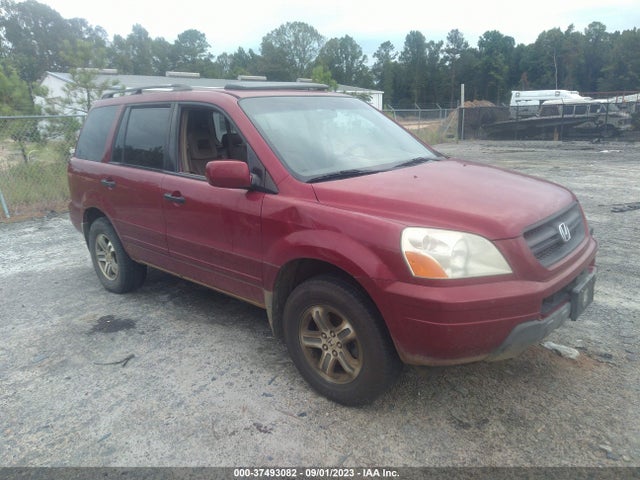 2005 HONDA PILOT EX-L VIN: 5FNYF18555B066172
