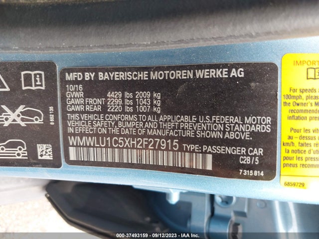 2017 MINI CLUBMAN WMWLU1C5XH2F27915 Photo 8