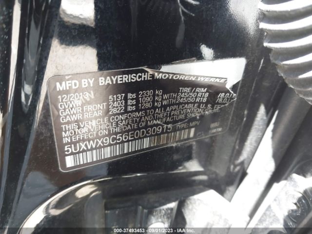 5UXWX9C56E0D30915 BMW X3 Xdrive28i