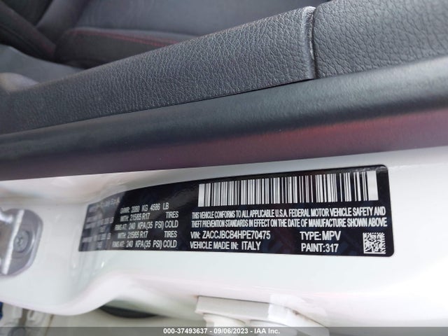 ZACCJBCB4HPE70475 Jeep Renegade Trailhawk 4x4