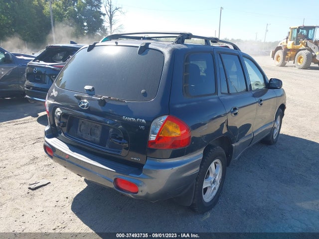 2004 HYUNDAI SANTA FE GLS VIN: KM8SC73D84U853313