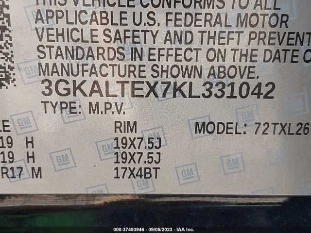 GMC Terrain Sle 2019 3GKALTEX7KL331042 Image 9