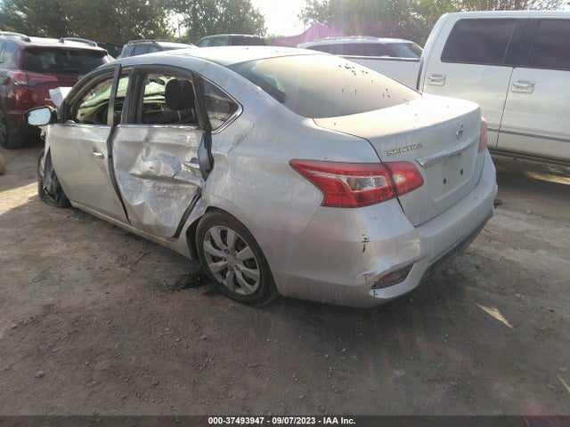 2016 NISSAN SENTRA S VIN: 3N1AB7AP5GY222247