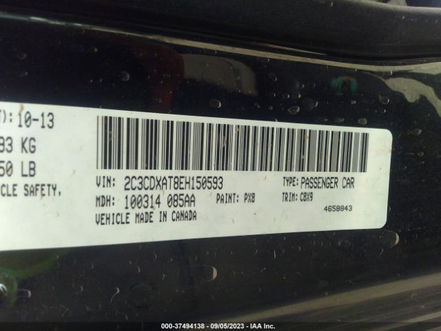 2C3CDXAT8EH150593 Dodge Charger Police