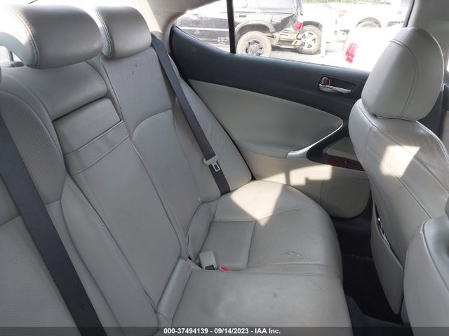 2007 LEXUS IS 250 VIN: JTHCK262X75007996