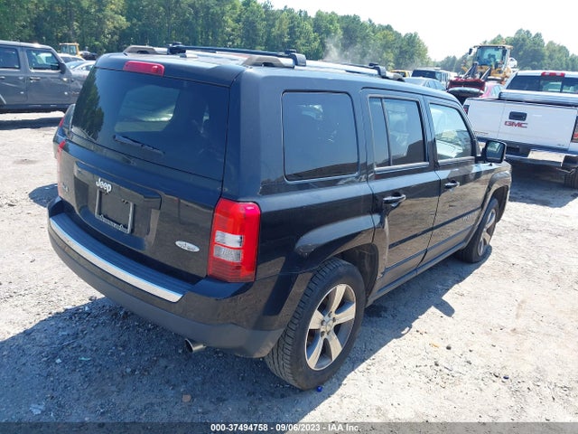 2016 JEEP PATRIOT HIGH ALTITUDE EDITION VIN: 1C4NJRFB8GD775780