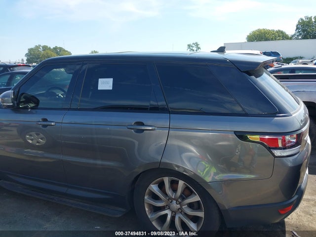 2016 LAND ROVER RANGE ROVER SPORT V6 HSE VIN: SALWR2PF9GA114646