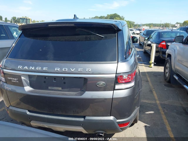 2016 LAND ROVER RANGE ROVER SPORT V6 HSE VIN: SALWR2PF9GA114646