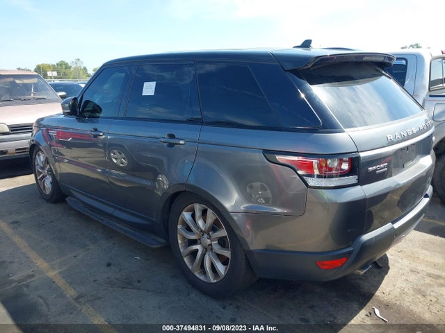 2016 LAND ROVER RANGE ROVER SPORT V6 HSE VIN: SALWR2PF9GA114646