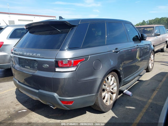 2016 LAND ROVER RANGE ROVER SPORT V6 HSE VIN: SALWR2PF9GA114646