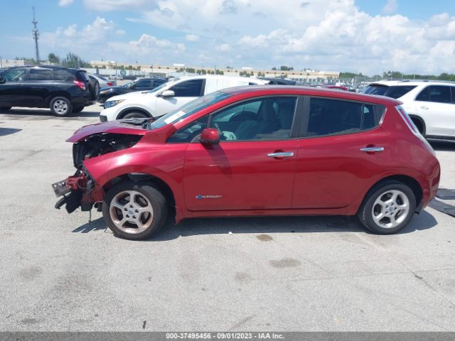 1N4AZ0CP7EC339580 Nissan LEAF SV