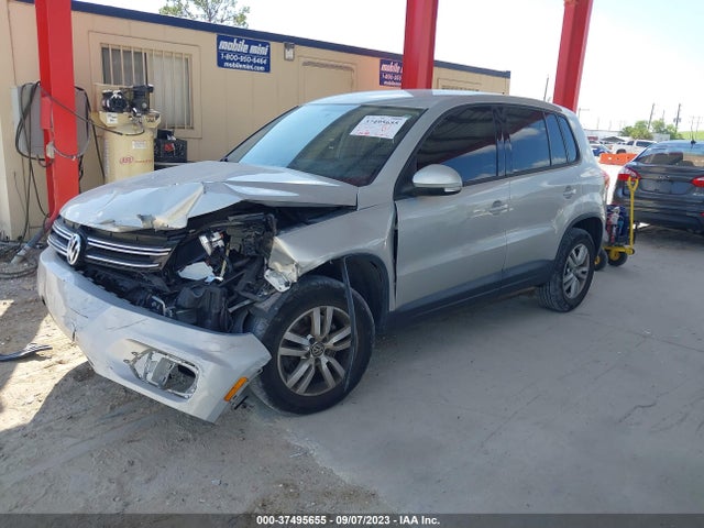2014 VOLKSWAGEN TIGUAN S VIN: WVGAV3AX3EW567189