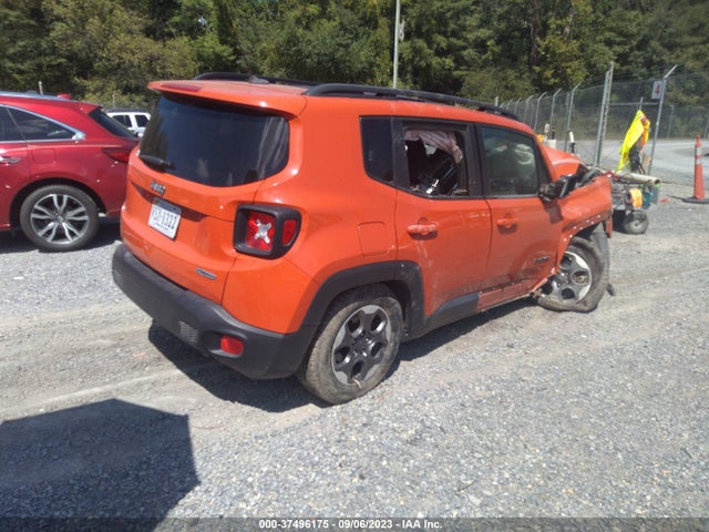 2016 JEEP RENEGADE LATITUDE VIN: ZACCJABW2GPC61684