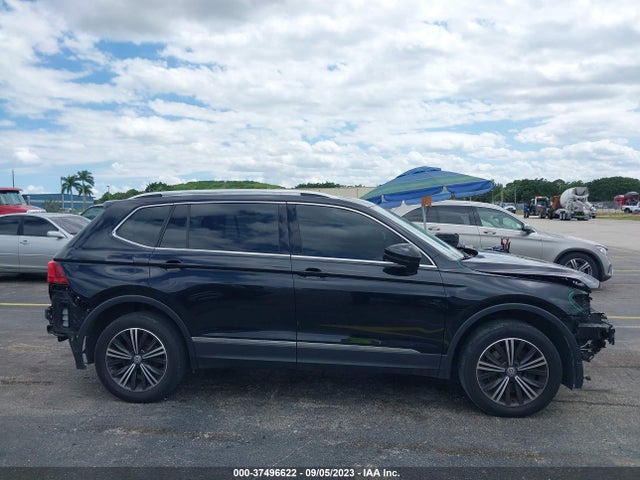 2018 VOLKSWAGEN TIGUAN SEL/SE VIN: 3VV2B7AX1JM176028