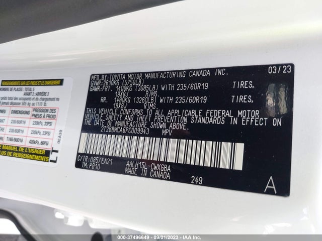 Lexus Rx Rx 350h 2023 2T2BBMCA6PC009943 Image 15