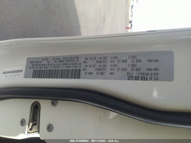 3C4NJCAB1JT500080 Jeep Compass Sport