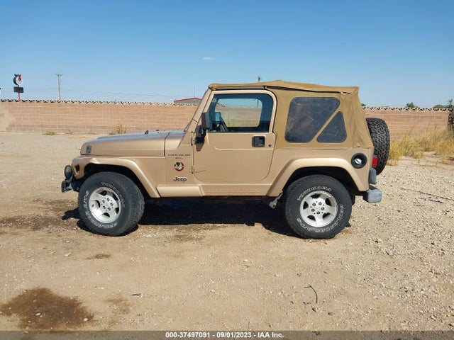 2000 JEEP WRANGLER SAHARA VIN: 1J4FA59S4YP711268
