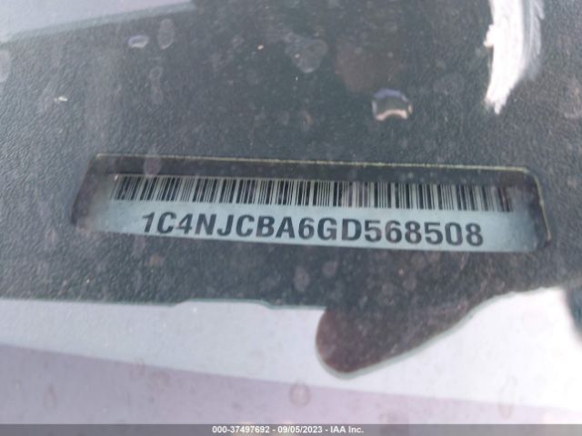 1C4NJCBA6GD568508 Jeep Compass Sport