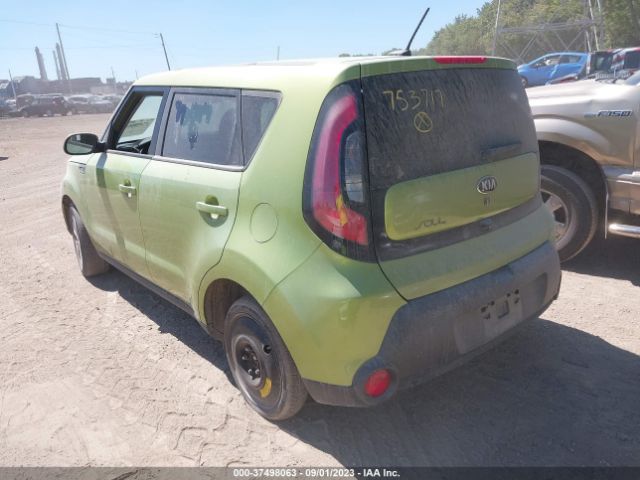 KIA Soul Base 2015 KNDJN2A23F7753717 Image 3