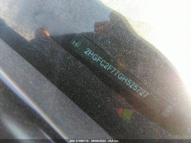 Honda CIVIC EX 2016 2HGFC2F77GH525727 Image 9