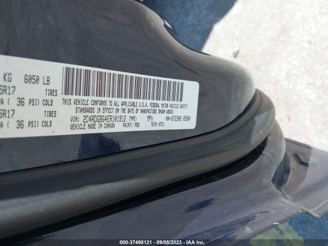 Dodge Grand Caravan American Value Pkg 2014 2C4RDGBG4ER101912 Image 9