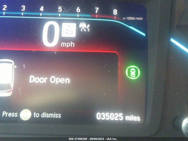 2021 HONDA ODYSSEY TOURING VIN: 5FNRL6H89MB006737