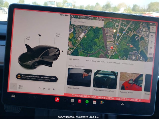 2022 Tesla 3, VIN: 5YJ3E1EB8NF341542