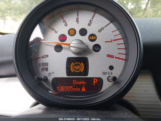 2012 MINI COOPER HARDTOP VIN: WMWSU3C56CT259727