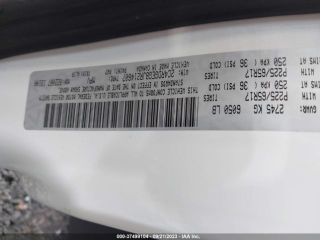 2C4RDGEG8JR214607 Dodge Grand Caravan Gt