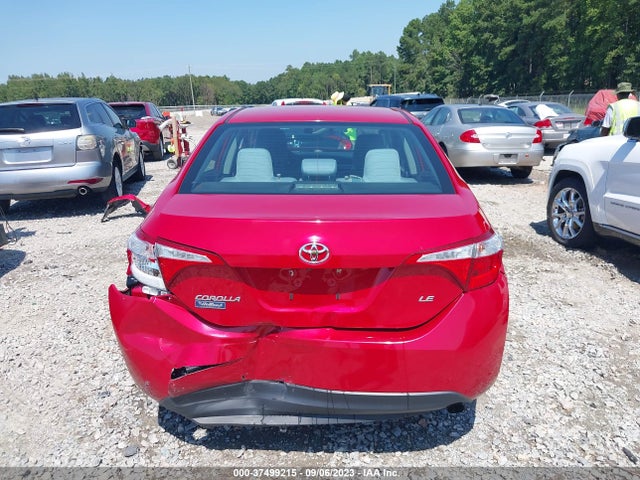2016 TOYOTA COROLLA L/LE/S/S PLUS/LE PLUS VIN: 2T1BURHE3GC664729