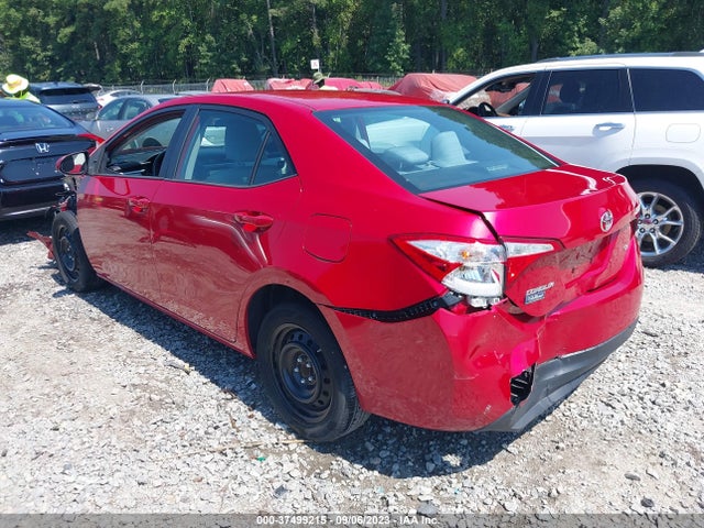 2016 TOYOTA COROLLA L/LE/S/S PLUS/LE PLUS VIN: 2T1BURHE3GC664729
