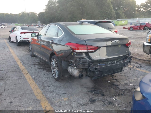 Genesis G80 3.8l 2018 KMHGN4JE9JU266561 Image 3