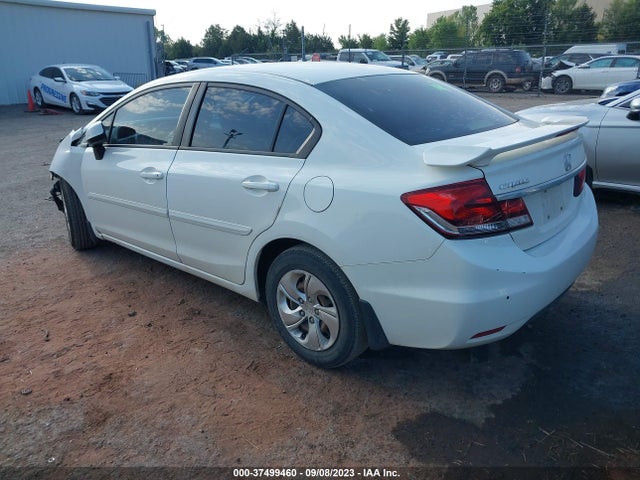 2013 HONDA CIVIC SDN LX VIN: 2HGFB2F57DH523358