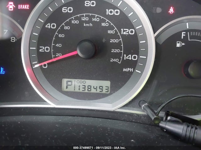 2009 SUBARU IMPREZA WAGON I VIN: JF1GH61649H816095