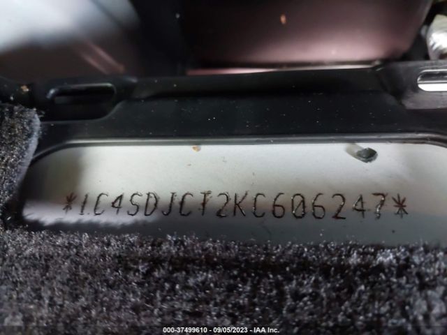 1C4SDJCT2KC606247 Dodge Durango R/t