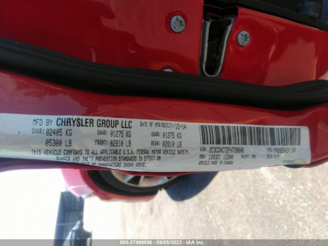 2C3CDXCT2FH739606 Dodge Charger Road/track