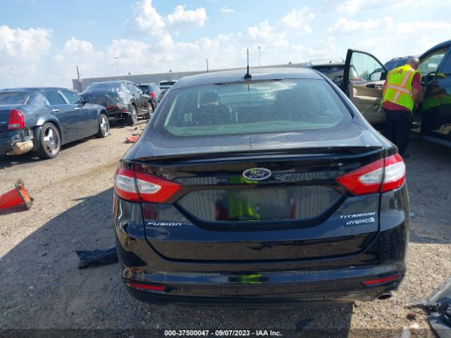 3FA6P0RU4GR126390 Ford Fusion Titanium Hybrid