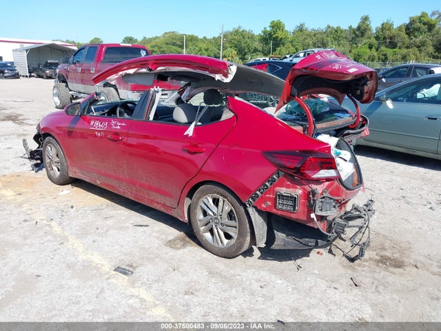 2019 HYUNDAI ELANTRA SEL VIN: 5NPD84LF6KH431658