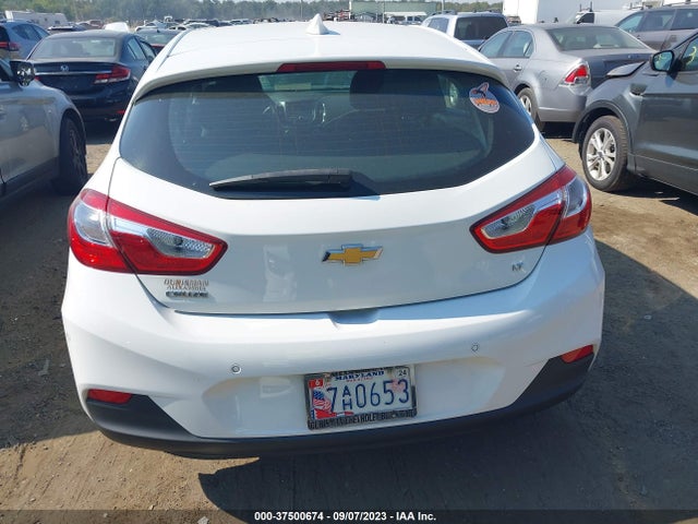 2018 CHEVROLET CRUZE LT AUTO VIN: 3G1BE6SM4JS587562