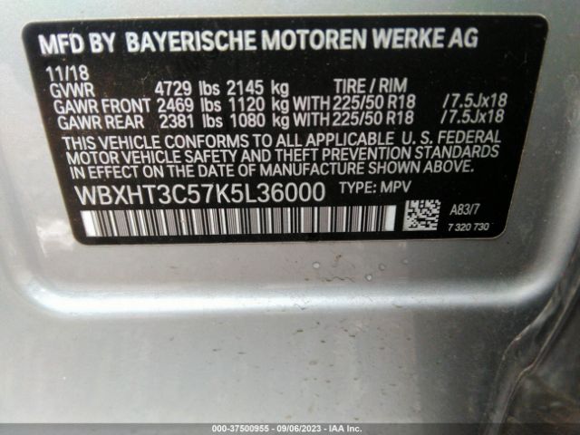 WBXHT3C57K5L36000 BMW X1 Xdrive28i