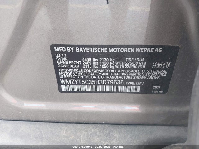 WMZYT5C35H3D79636 Mini Countryman Cooper S