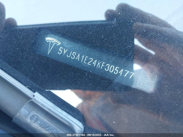 5YJSA1E24KF305477 Tesla Model S 75d/standard Range/long Range/100d