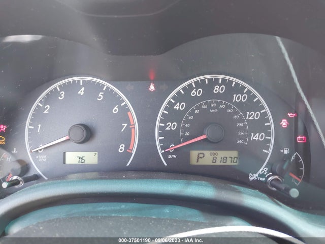 2011 TOYOTA COROLLA L/LE/S VIN: 2T1BU4EE0BC656023