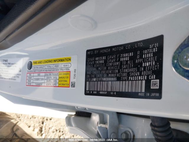 JHMFE1F76NX000085 Honda Civic Sedan Ex