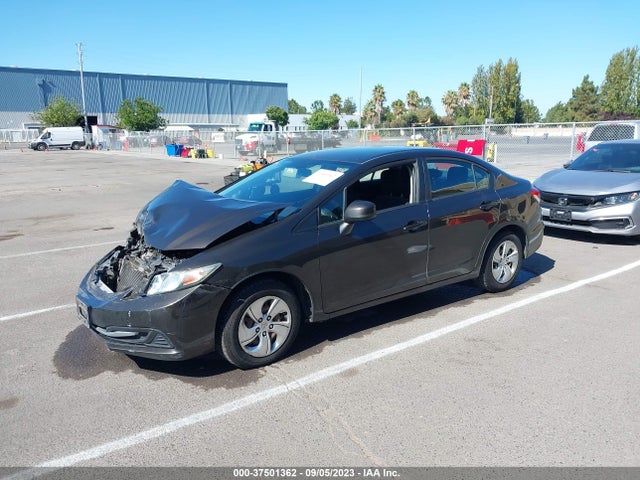 2013 HONDA CIVIC SDN LX VIN: 19XFB2F58DE223015