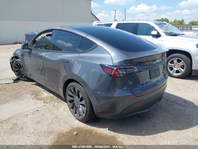 2022 TESLA MODEL Y PERFORMANCE VIN: 7SAYGDEF9NF395228